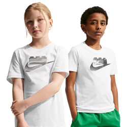 Boys' Grade School - Nike Lego Collection T-Shirt - White