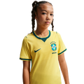 Nike Brasil Dri-Fit Short Sleeve Stadium Home Jersey - Nike Canary/Green