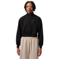 Jordan Brooklyn Fleece Md Crop Qz BB - Jordan Black