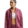 Nike Therma-FIT Studio Fleece Sport Full Zip Hoodie - Nike Pink Smoke/White