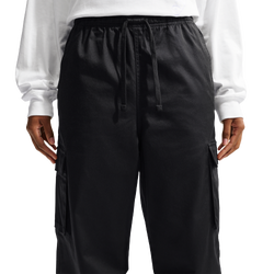 Women's - Nike Street Utility Woven Cargo Pant - Black/Black