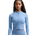 Nike Pro Dri-FIT Seamless FZ Midlayer - Women's Work Blue