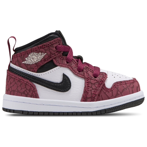BOYS - Jordan AJ 1 Mid SE - Red/White Black