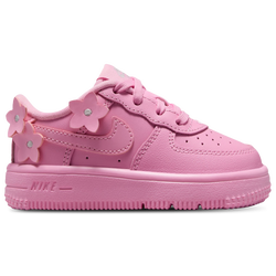 Girls' Toddler - Nike Air Force 1 Low - Pink/Silver
