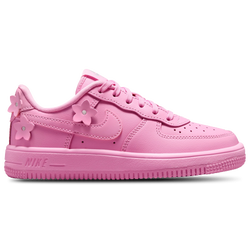 Girls' Preschool - Nike Air Force 1 Low - Pink/Silver