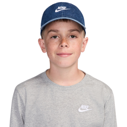 Boys' Grade School - Nike Denim Club US CB Cap - Blue/White