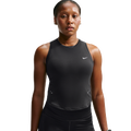 Nike Swift Dri-FIT Seamless Tank - Nike Black/Cool Grey Reflective Silv