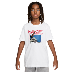 Boys' Grade School - Nike NSW Photo T-shirt  - White