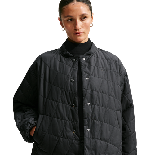 WOMENS - Nike Tech-FIT Crop Quilted Barn Jacket - Black