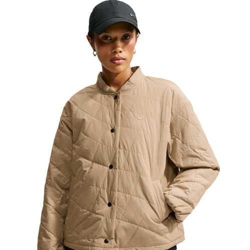 WOMENS - Nike Tech-FIT Crop Quilted Barn Jacket - Parachute Beige