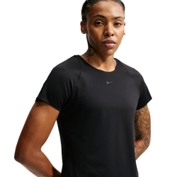 Women's - Nike Dri-FIT Universal SS Top - Dk Smoke Grey/Black