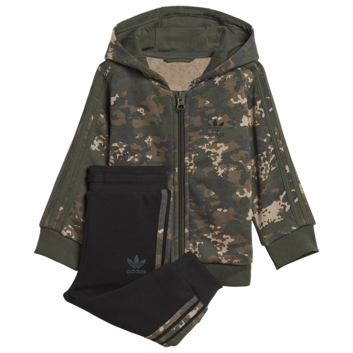 

adidas Originals Boys adidas Originals Camo Hoodie Set - Boys' Toddler Multi/Green Size 2T