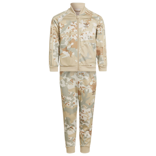 

adidas Boys adidas Camo Track Suit - Boys' Preschool Clear Brown/Multicolor Size 5T