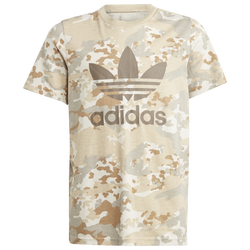 Boys' Grade School - adidas Originals Camo T-Shirt - Green/Multi