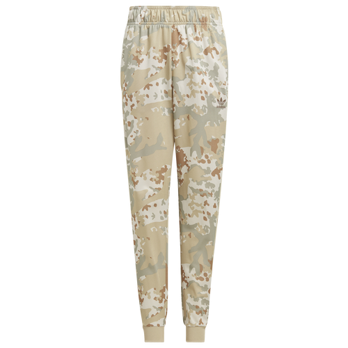 

adidas Boys adidas Camo SST Pants - Boys' Grade School Clear Brown/Multi Size M