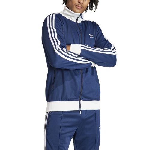 

adidas Originals Mens adidas Originals Adicolor Classics Beckenbauer Track Jacket - Mens Night Indigo Size S