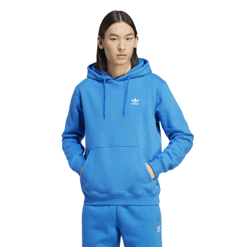 

adidas Originals Mens adidas Originals Essentials Pullover Hoodie - Mens White/Bluebird Size M