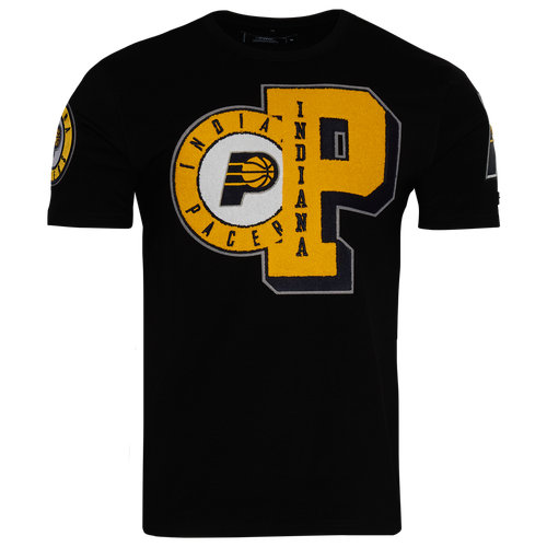 

Pro Standard Mens Pro Standard Pacers Mash Up T-Shirt - Mens Black/Black Size XL