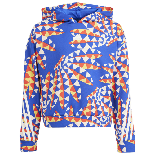 

Boys adidas adidas Farm Hoodie - Boys' Grade School Bold Blue/Chalk White Size M