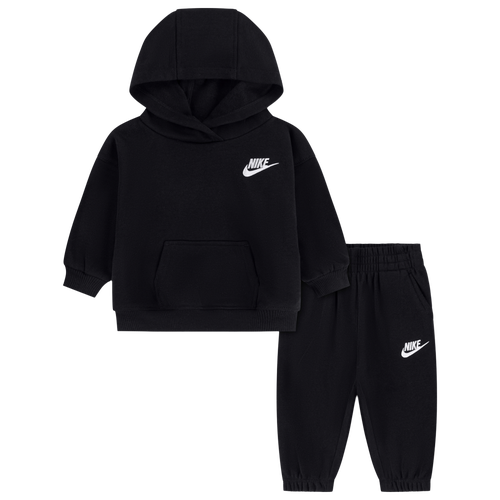 Boys Infant Nike Club Fleece Oversized Set - Boys' Infant Black/Black