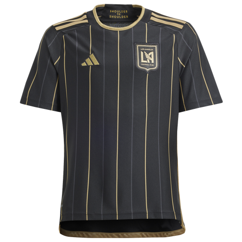 

Boys adidas adidas Los Angeles FC 24/25 Home SS Jersey - Boys' Grade School Black Size M