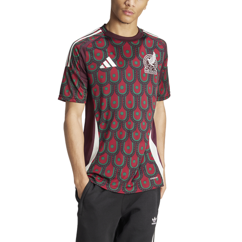 

adidas Mens Mexico adidas Mexico 2024 Home Soccer Jersey - Mens Multicolor Size M