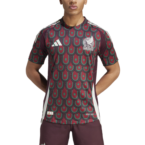 

adidas Mens adidas Mexico 2024 Home Authentic Short-Sleeve Jersey - Mens Multicolor Size XS