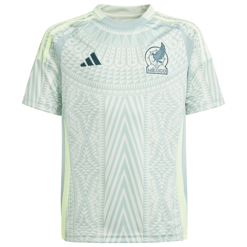 Adidas Mexico 2024 Away Jersey Youth Linen Green