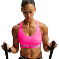 Nike Pro Dri-FIT 365 LS Bra - Nike Hyper Pink/White