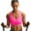 Nike Pro Dri-FIT 365 LS Bra - Women's Hyper Pink/White