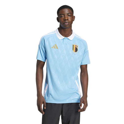 

adidas Mens Belgium adidas Belgium 2024 Away Soccer Jersey - Mens Semi Blue Burst Size M