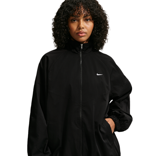 WOMENS - Nike Essential OS Track Jacket - Black/White