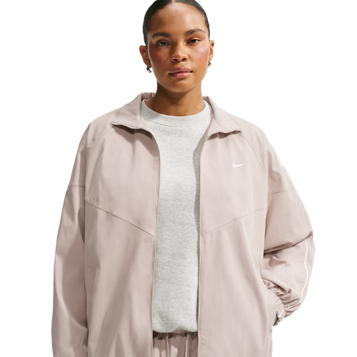 WOMENS - Nike Essential OS Track Jacket - Cream Ii/White