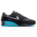 Nike Air Max 90 Premium Treble - Nike Black/Chrome Gamma Blue