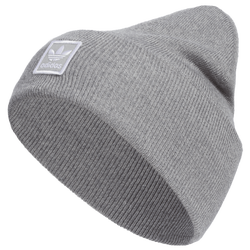 Men's - adidas Originals Tall Utility Beanie - Gray Stone/Gray White