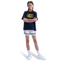 Nike Caitlin Logo T-Shirt - Nike Midnight Navy/Yellow