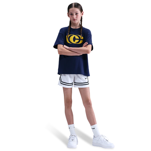 Nike Big Kids Caitlin Clark M90 Logo T-shirt In Blue