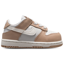 Boys' Toddler - Nike Dunk Low  - White/Silver
