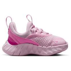 Girls' Toddler - Nike Free Ride - Pink/Purple/White