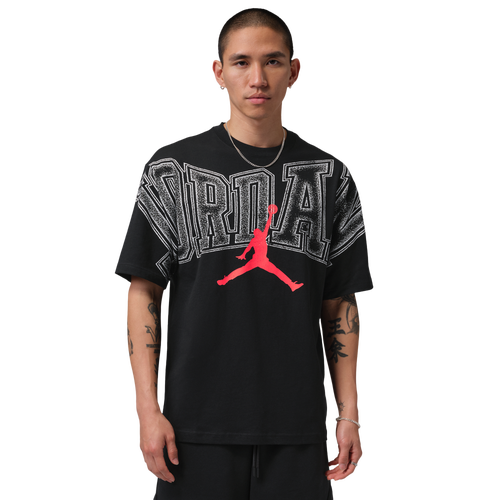  - Jordan New Stretch Gfx SS Crew - Black