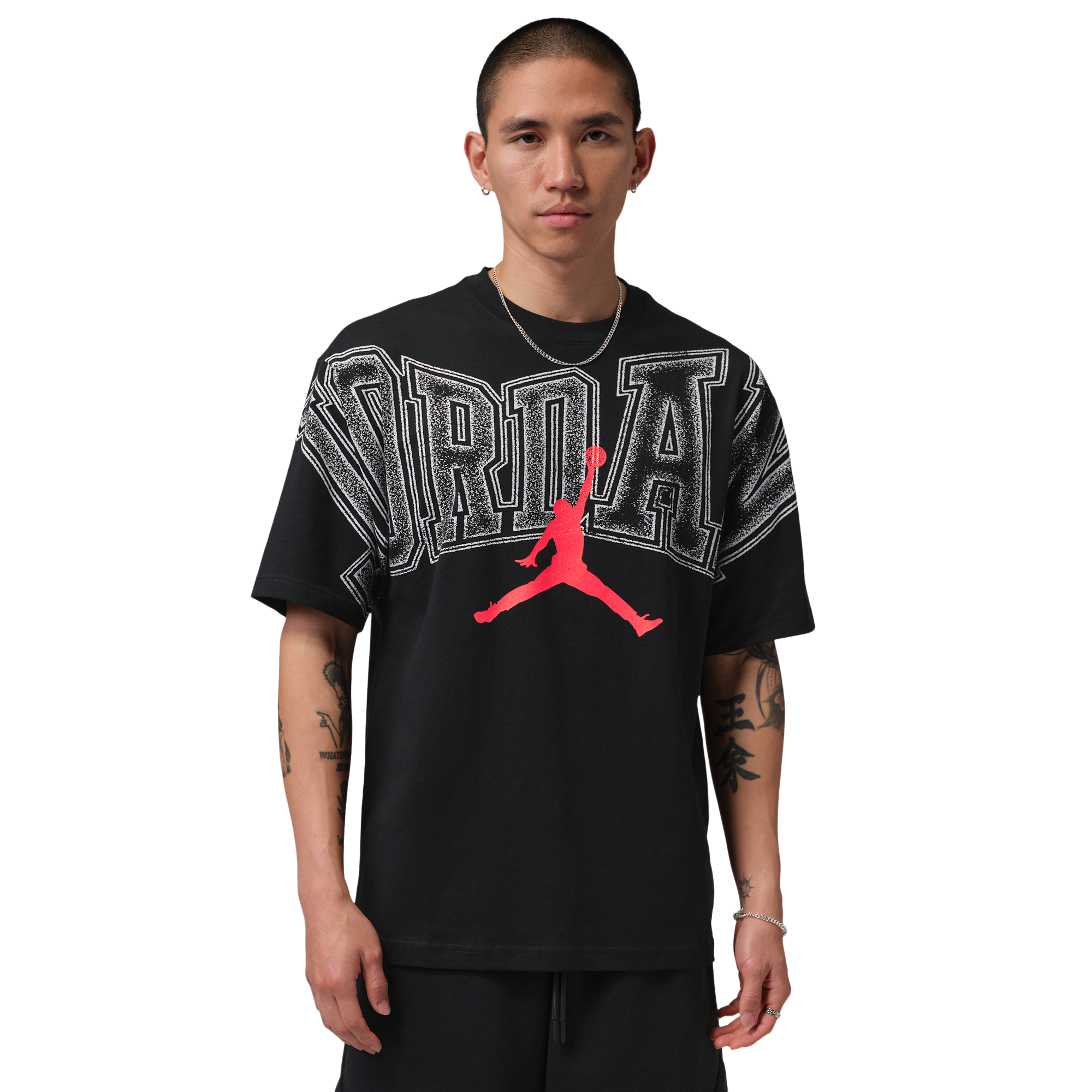 Jordan New Stretch Gfx SS Crew - Men's