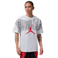 Jordan New Stretch Gfx SS Crew - Jordan White