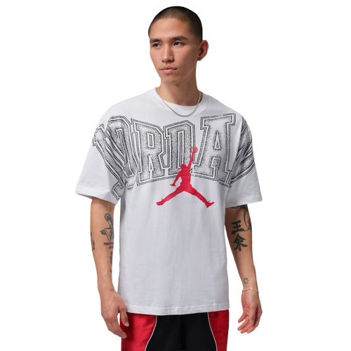  - Jordan New Stretch Gfx SS Crew - White