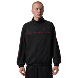 Men's - Jordan Sport Track Suit Jacket - Black/Gym Red/Gym Red