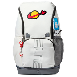 Men's - Nike Varsity Elite Project Backpack - Sail/Rush Red/Smoke Grey