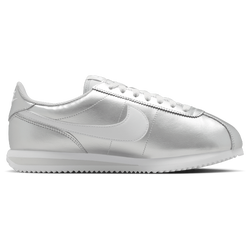 Women's - Nike Rose Gold Cortez - Mtlc Silver/White/Grey Fog