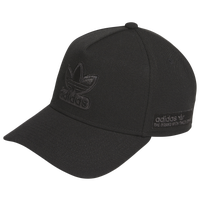 ADIDAS Originals Trefoil Patch Mens Snapback Hat - BLACK