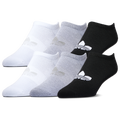adidas Originals Superlite No Show 6PK Socks - Adidas Heather Grey/Black White
