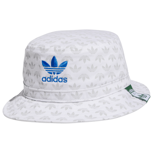 

adidas Originals Mens adidas Originals Monogram Bucket Hat - Mens White/Multi Size One Size