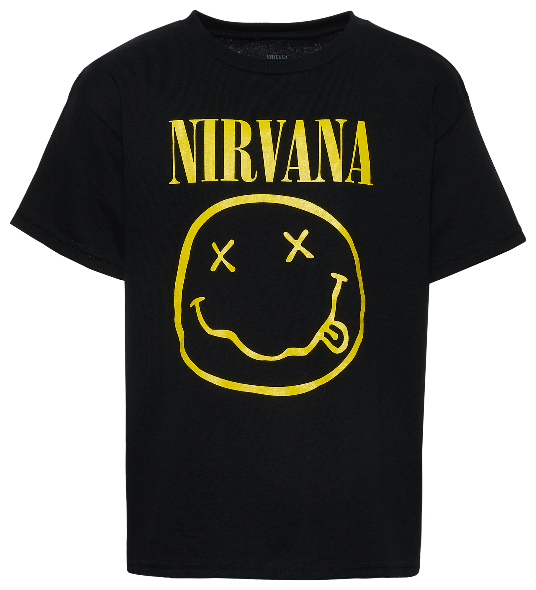 Nirvana smiley store face t shirt